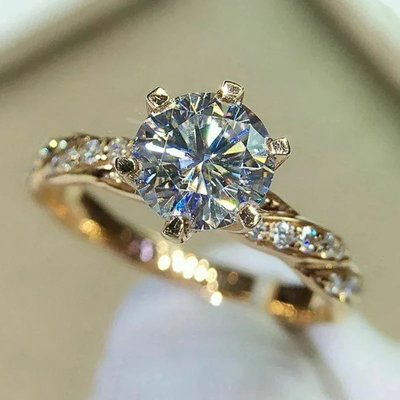 Gold Wedding Ring | LUXY