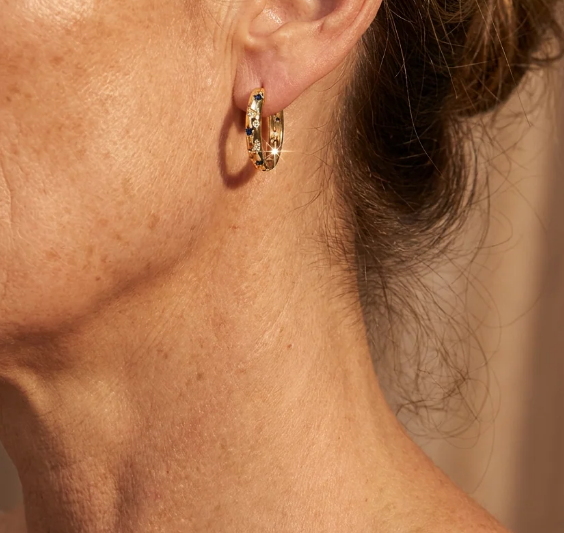 Star Hoop Earrings | FREY