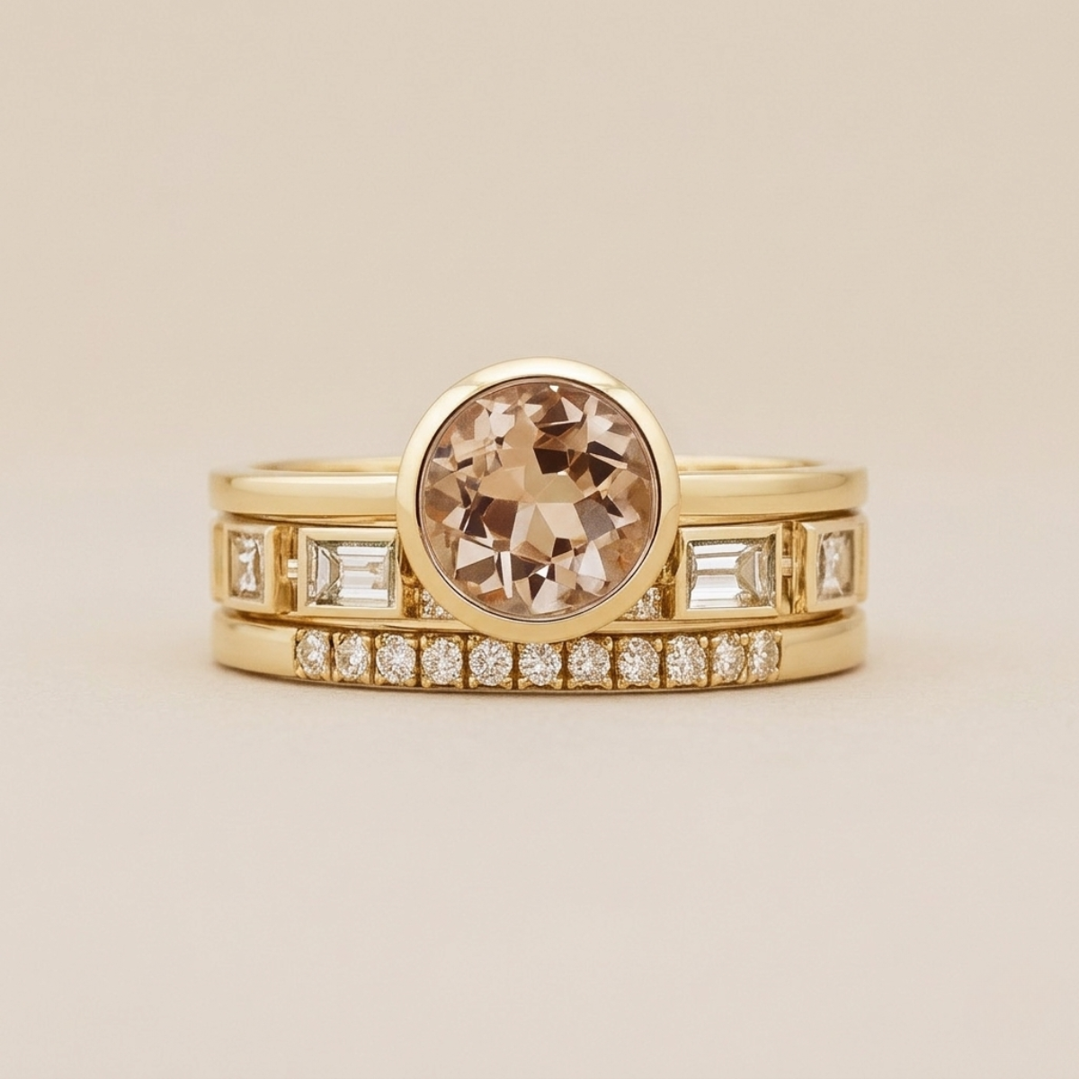 Crystal Ring Set | ELARA