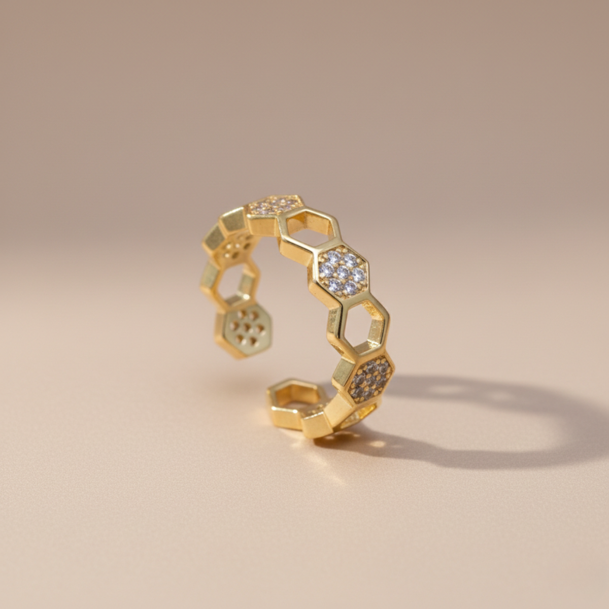 Honeycomb Ring | LUNAYA