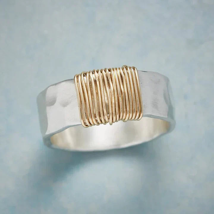 Vintage Gold Silver Ring | NOMA