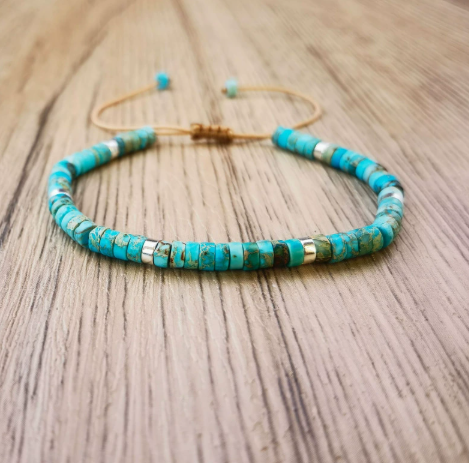 Turquoise Beaded Bracelet | SONRA