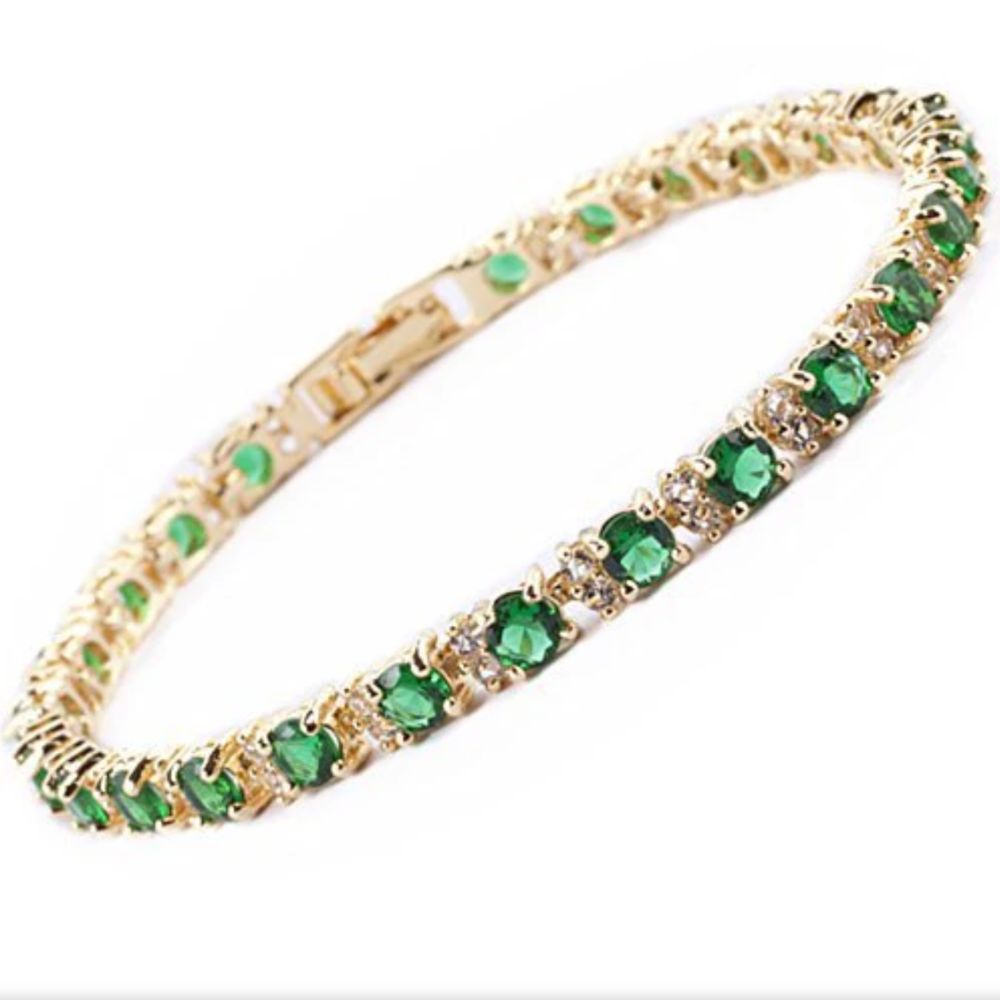 Emerald Tennis Bracelet | LUNA