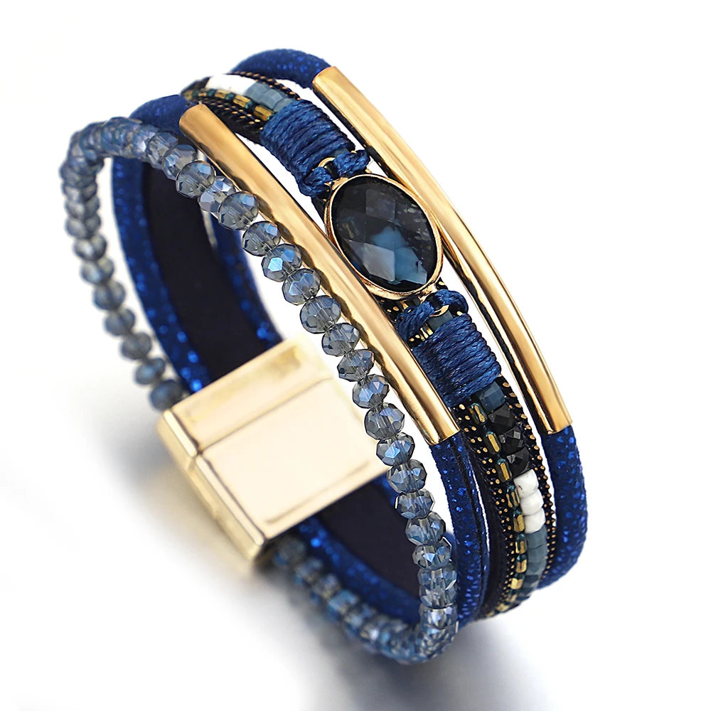 Multilayer Beaded Bracelet | SIENA