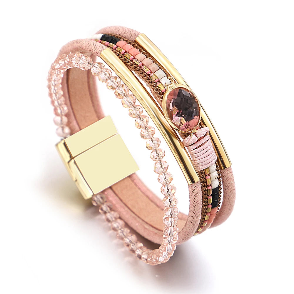 Multilayer Beaded Bracelet | SIENA