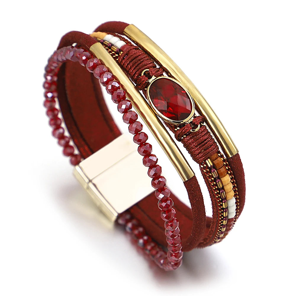 Multilayer Beaded Bracelet | SIENA