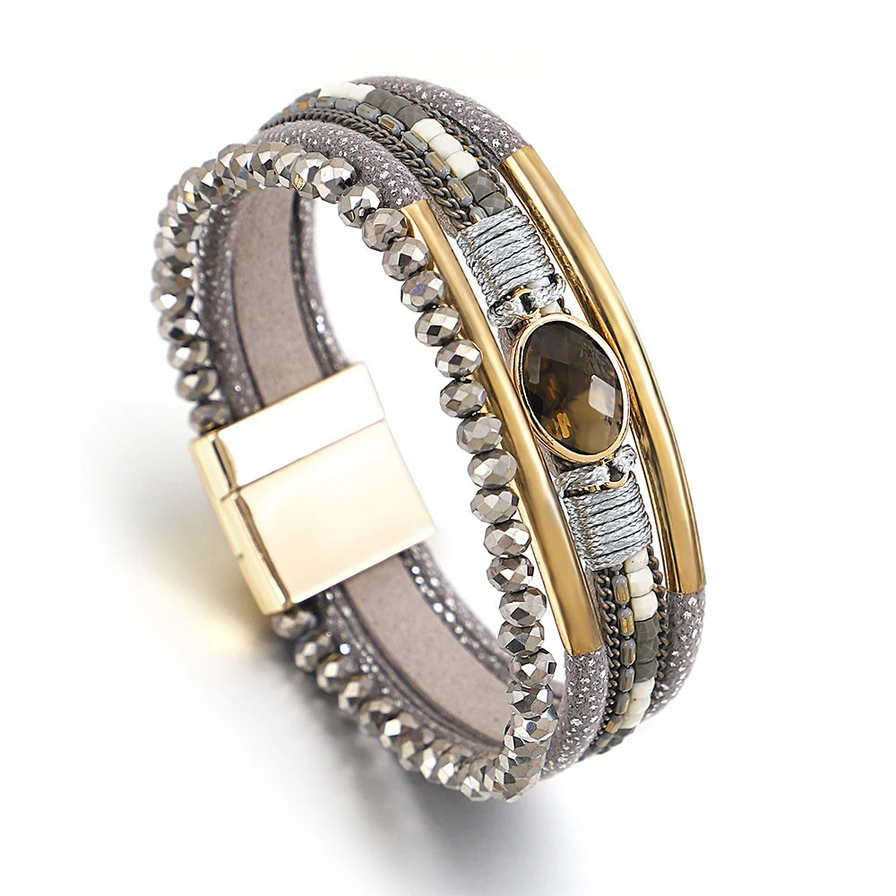 Multilayer Beaded Bracelet | SIENA