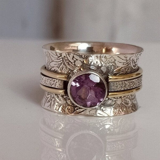 Purple Crystal Ring | IVY