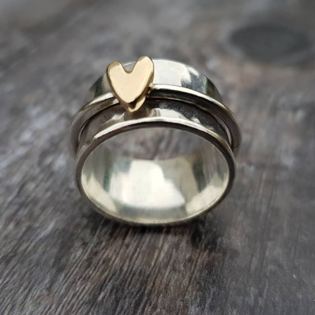 Silver Heart Ring | TAOS