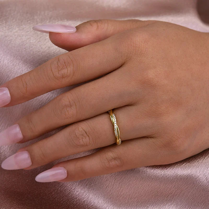 Twisted Ring | Rose