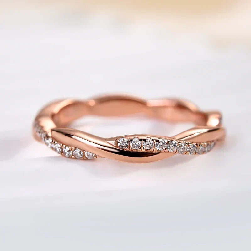 Twisted Ring | Rose