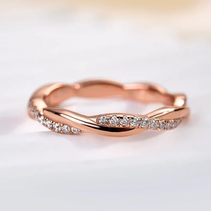 Twisted Ring | Rose