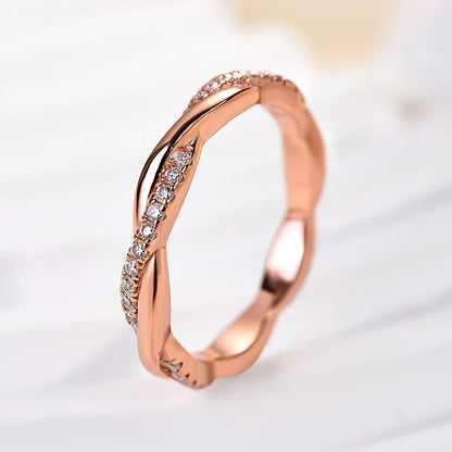 Twisted Ring | Rose