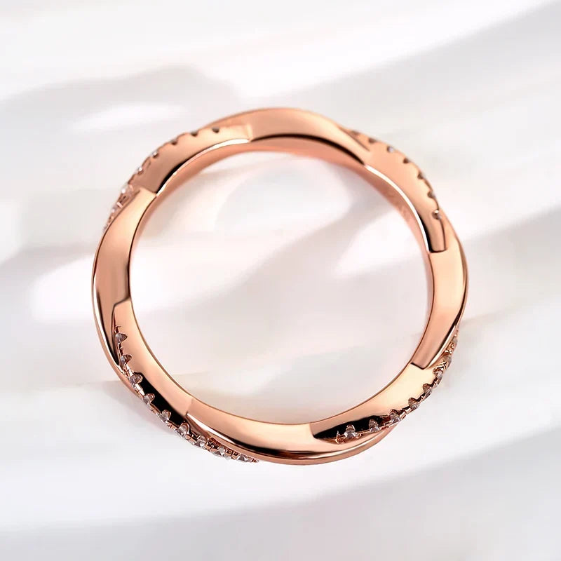 Twisted Ring | Rose