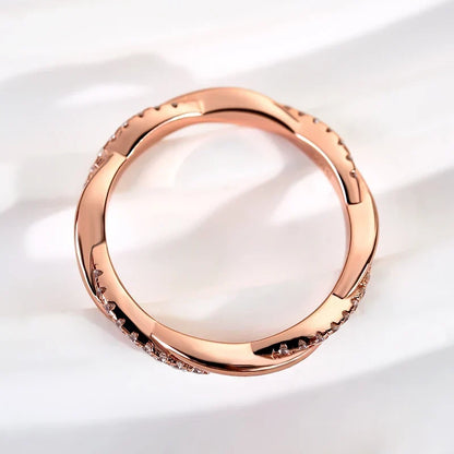 Twisted Ring | Rose