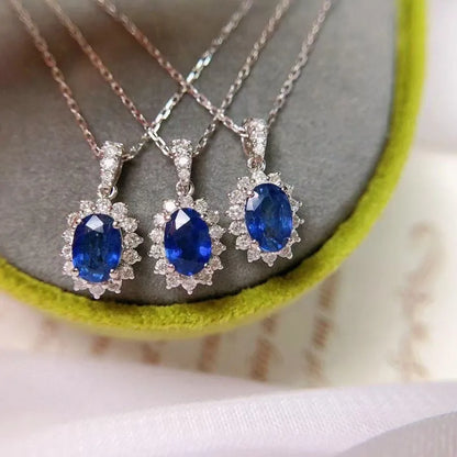 Blue Pendant Necklace | LULA