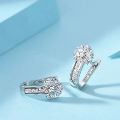 Crystal Flower Earring | LILA
