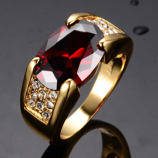 Red Crystal Ring | CIELO