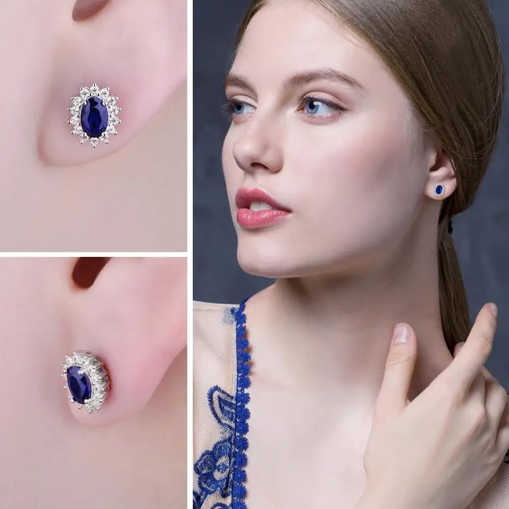 Blue Sapphire Earrings | HAVEN