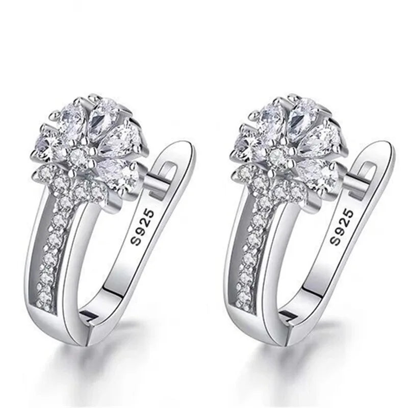 Crystal Flower Earring | LILA
