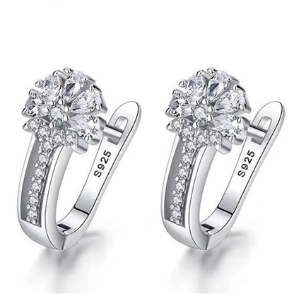 Crystal Flower Earring | LILA