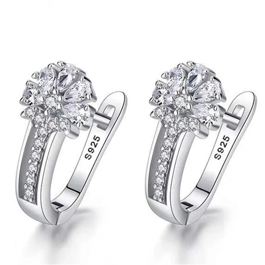 Crystal Flower Earring | LILA