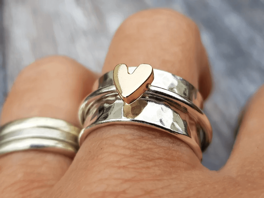 Silver Heart Ring | TAOS