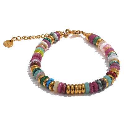 Colorful Stone Beads Bracelet | SENA