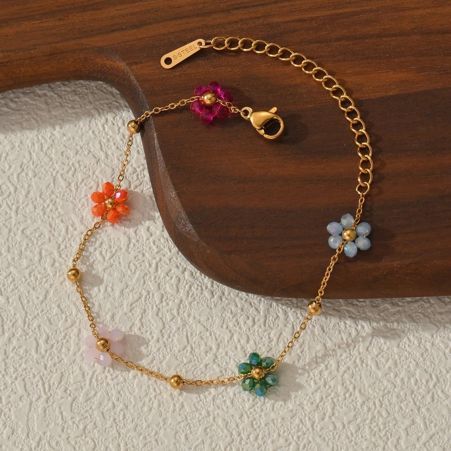 Colorful Flower Bracelet | KIVA