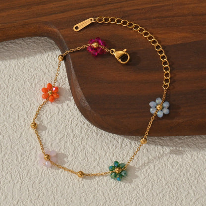 Colorful Flower Bracelet | KIVA