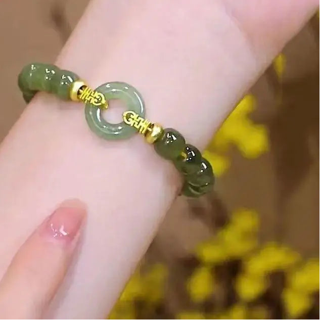 Green Gemstone Bracelet | DUNE