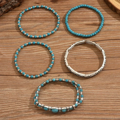 Bohemian Beaded Bracelet Set | RIO