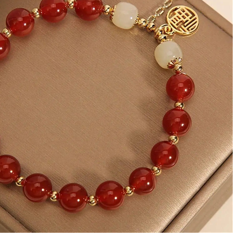 Red Beads Bracelet | SOL
