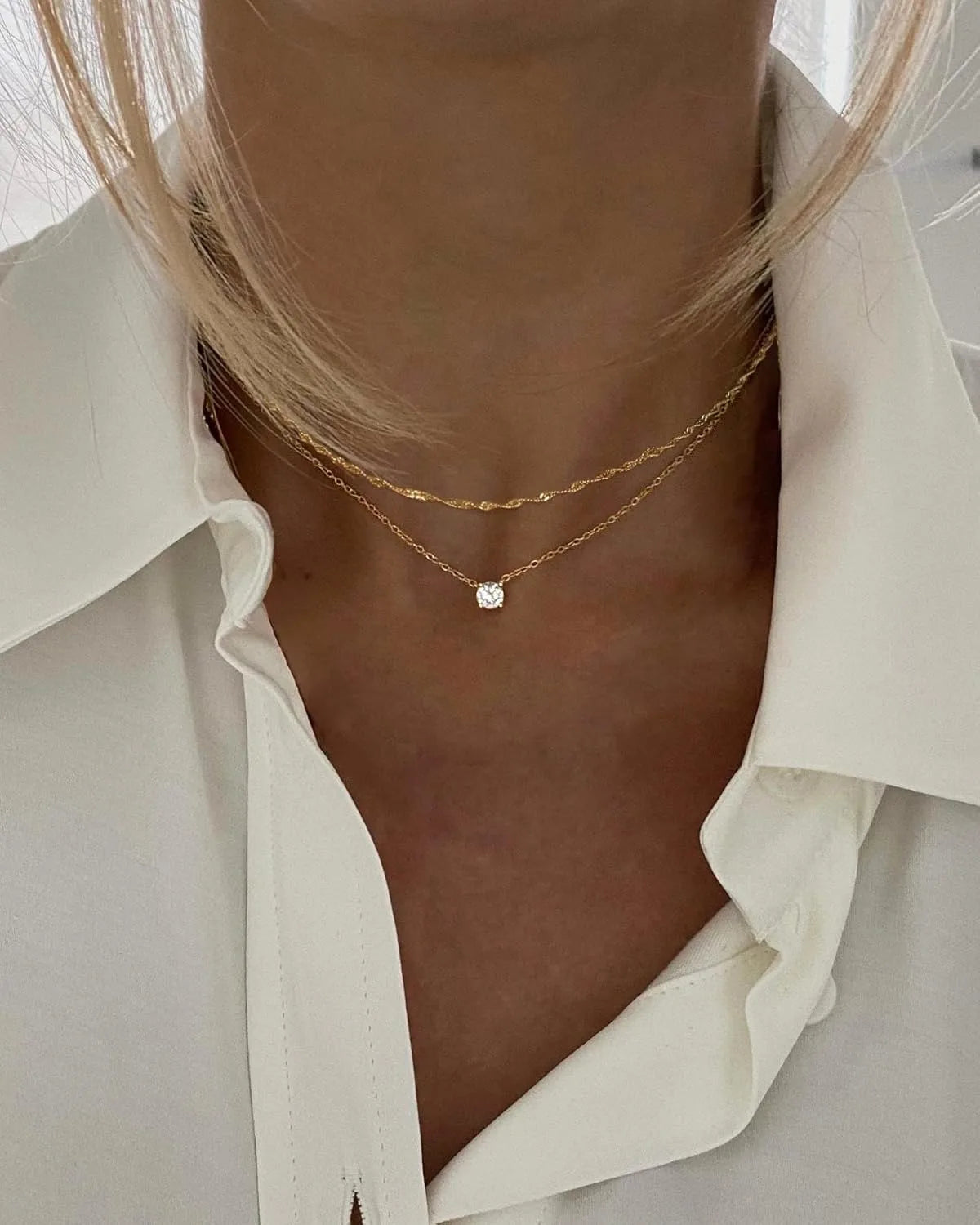 Diamond Choker Necklace | MOSS