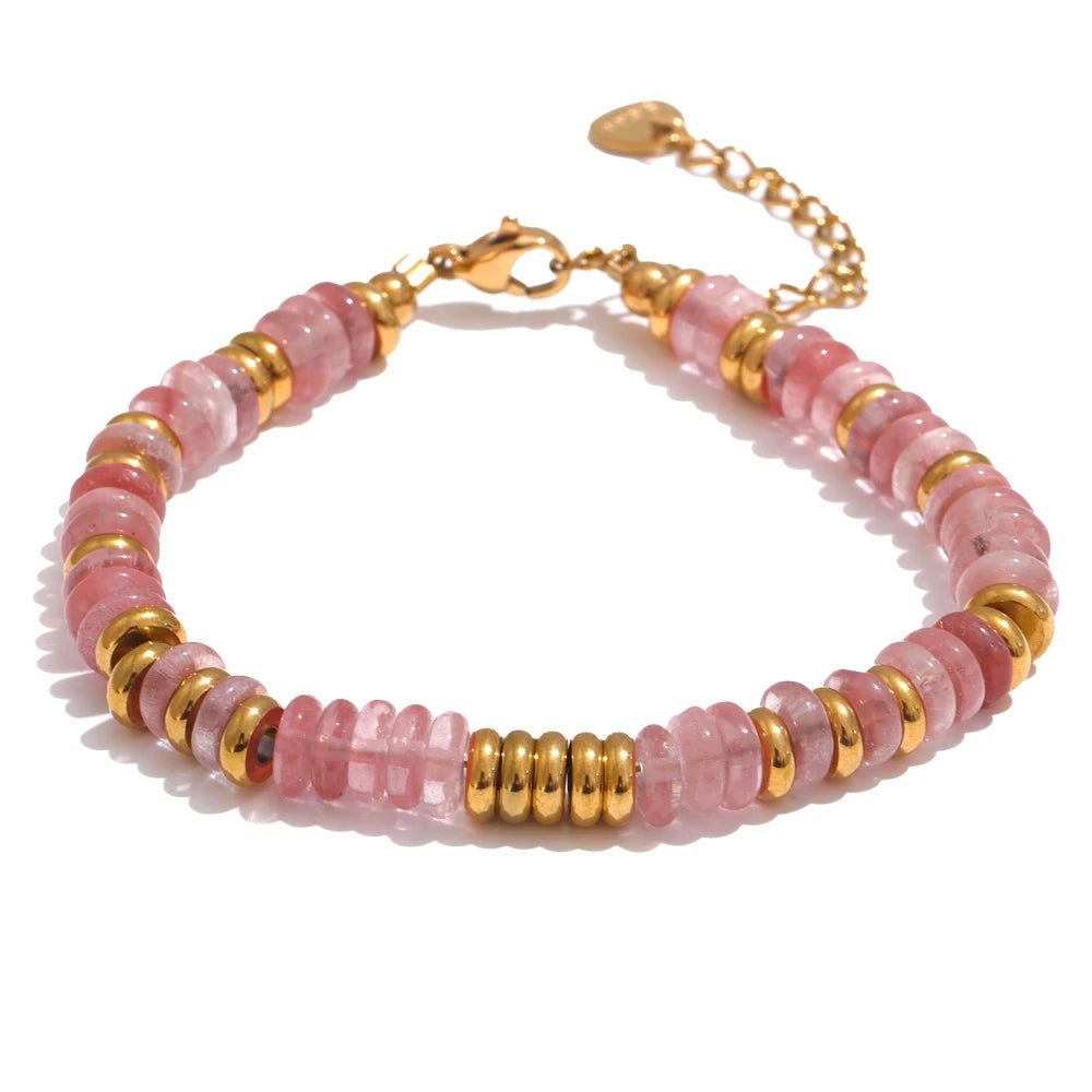 Colorful Stone Beads Bracelet | SENA
