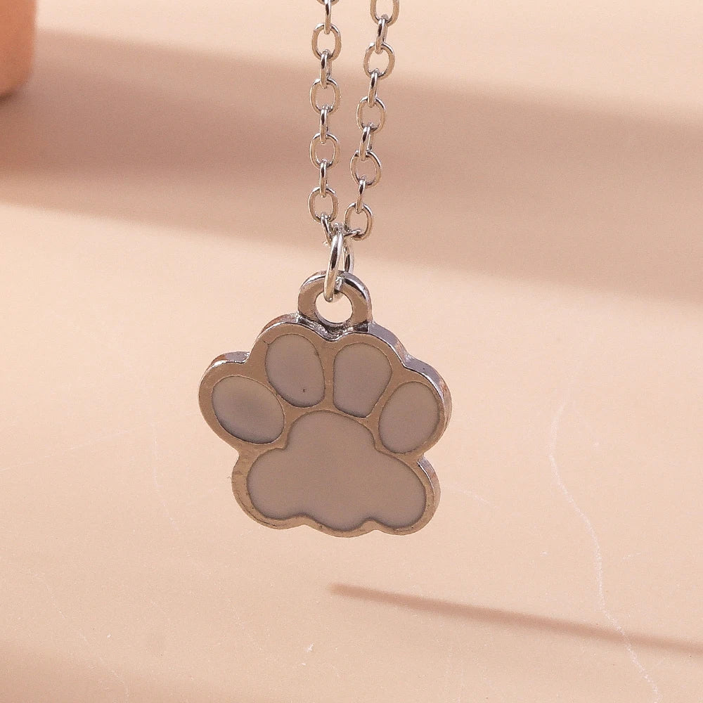 Dog Cat Paw Necklace | NILA