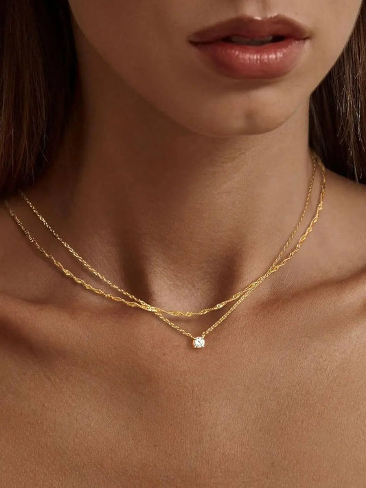 Diamond Choker Necklace | MOSS