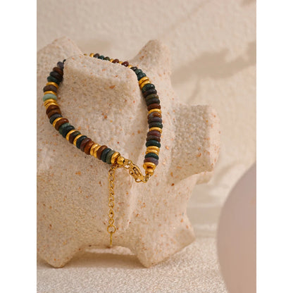 Colorful Stone Beads Bracelet | SENA