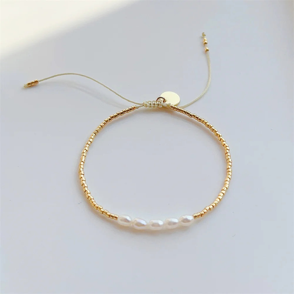 Pearls Gold Bracelet | WILD
