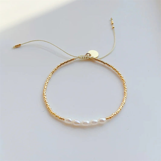 Pearls Gold Bracelet | WILD
