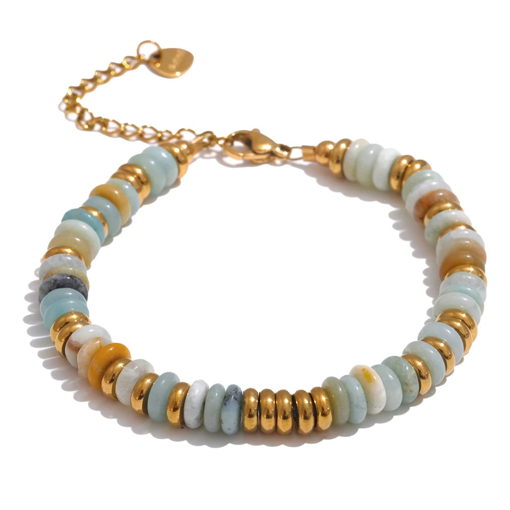 Colorful Stone Beads Bracelet | SENA