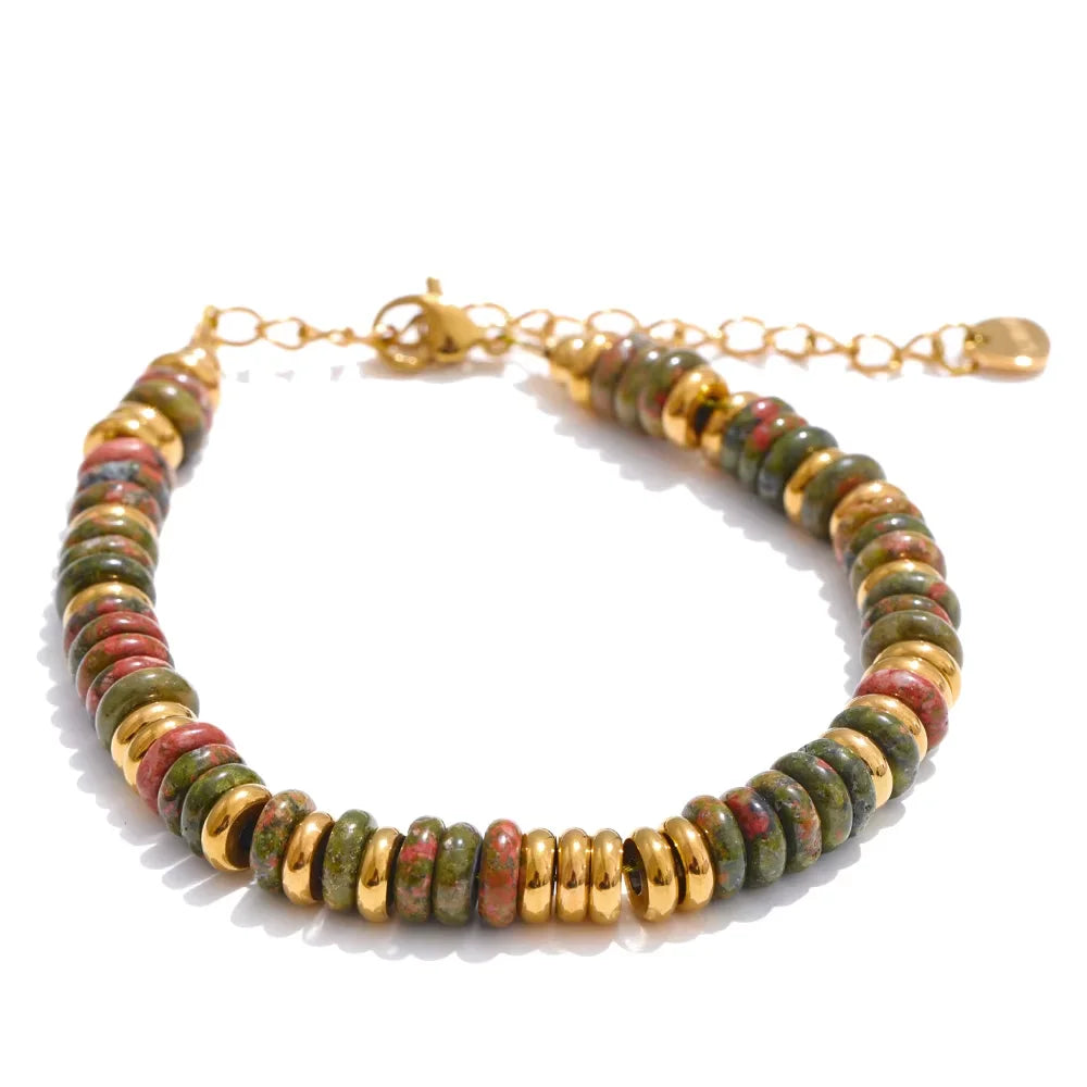 Colorful Stone Beads Bracelet | SENA