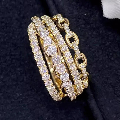 Multilayer Gold RIng | MOSS