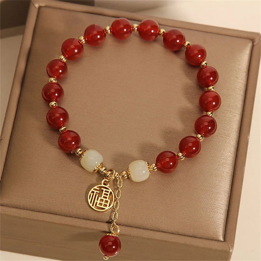 Red Beads Bracelet | SOL