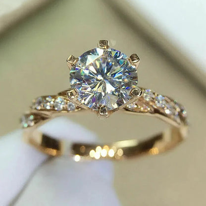 Gold Wedding Ring | LUXY