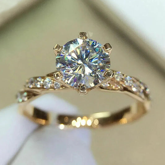 Gold Wedding Ring | LUXY