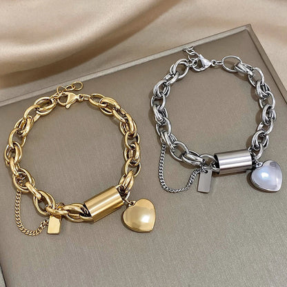 Chunky Heart Bracelet | OPAYA