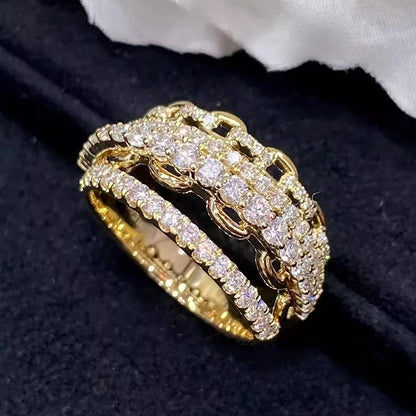 Multilayer Gold RIng | MOSS