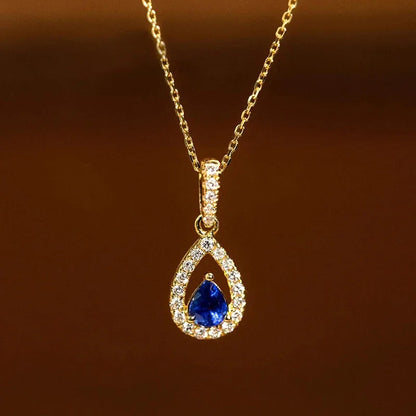 Blue Waterdrop Necklace | RULA