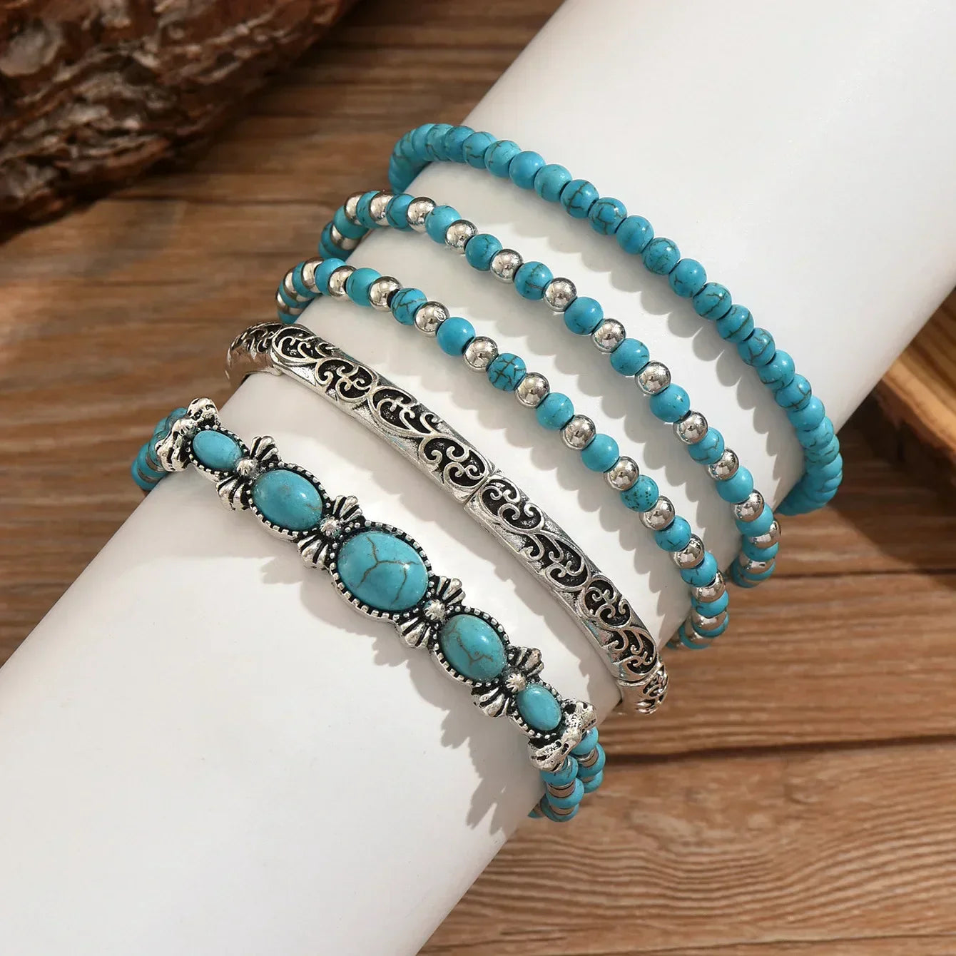 Bohemian Beaded Bracelet Set | RIO